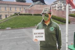 Cartonato per la promozione del concorso fotografico "un ricordo Alpino"